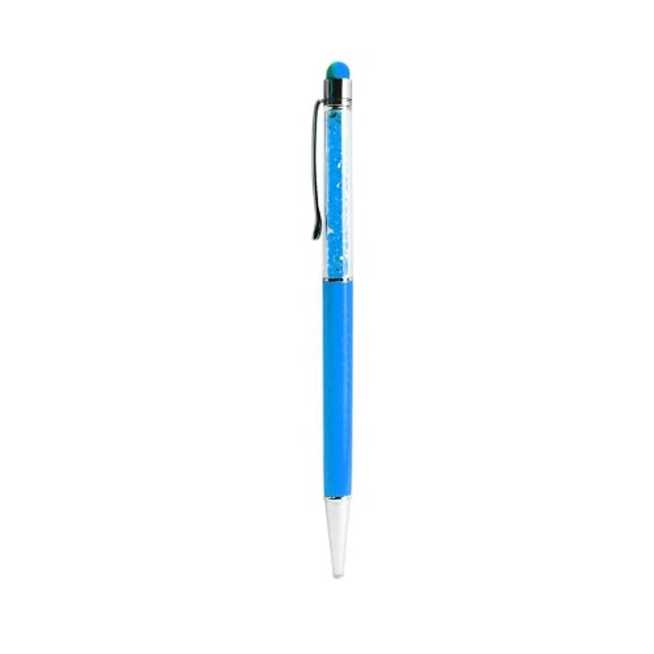 REIKO CRYSTAL STYLUS TOUCH SCREEN WITH INK PEN IN BLUE (STP05-BL)
